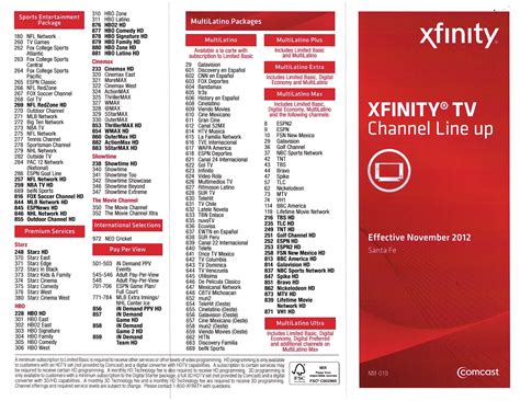 Xfinity® Channel Lineup and TV Guide by Comcast